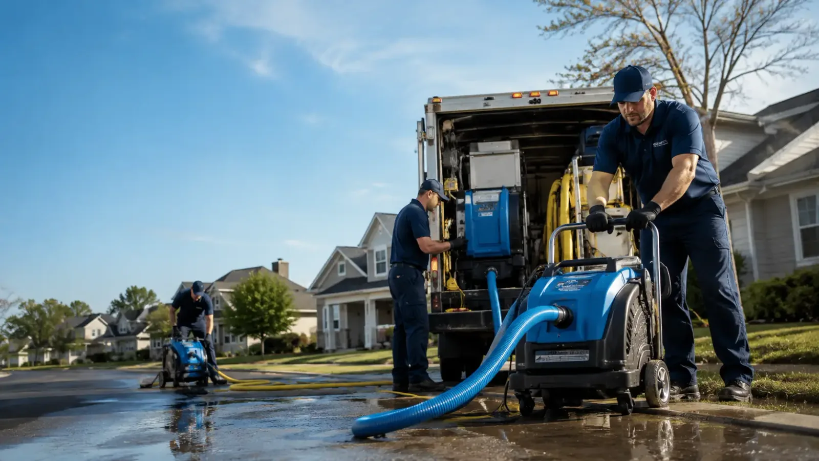 Flood Damage Cleanup in New Llano, LA